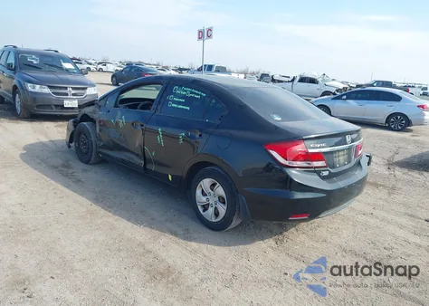 2014 Honda Civic Lx from USA, damaged, VIN 19XFB2F51EE229269